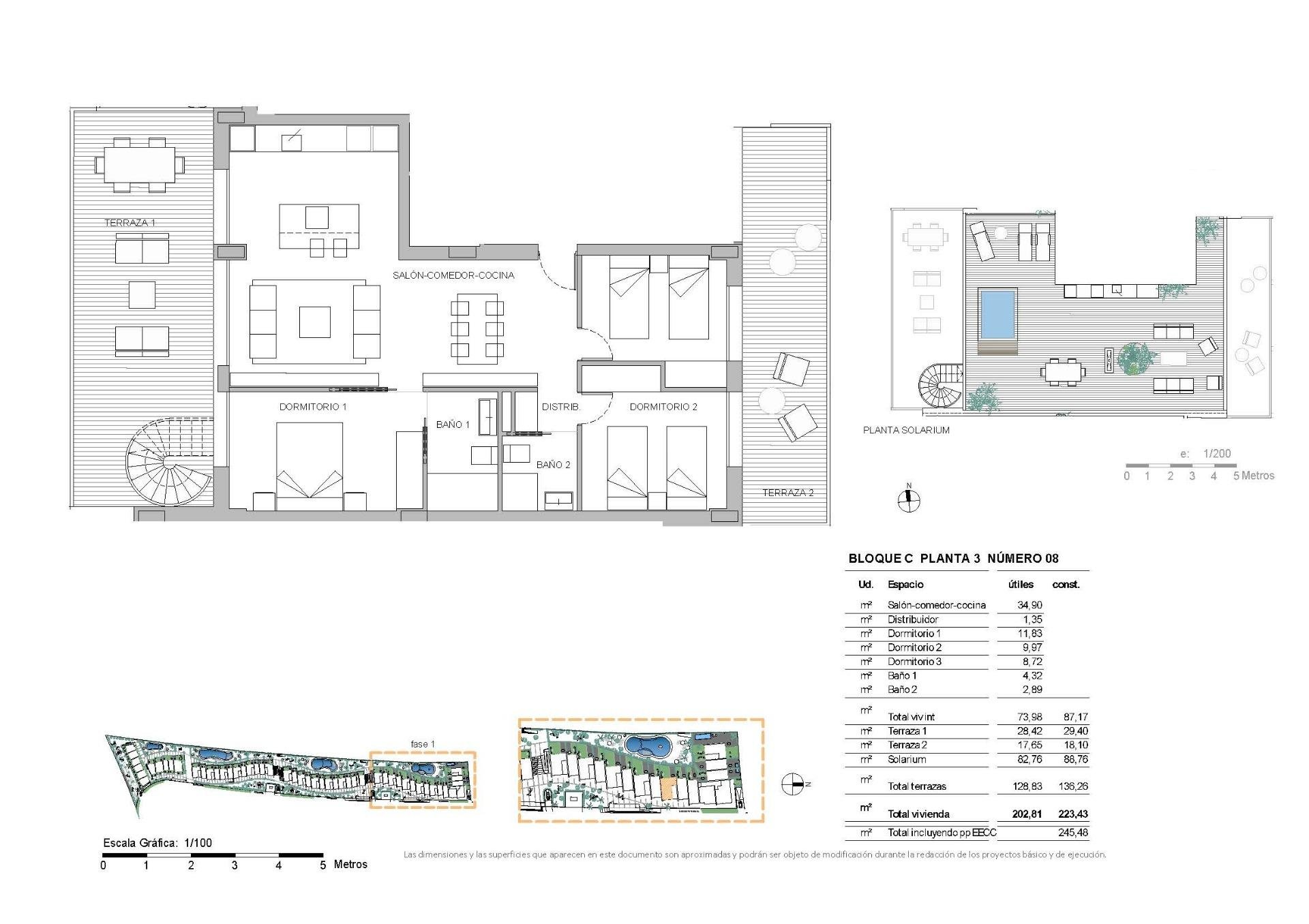 Dzīvoklis La Nucia, Alicante, Spānijā 3 istabas, 87 m2 Nr. 180214