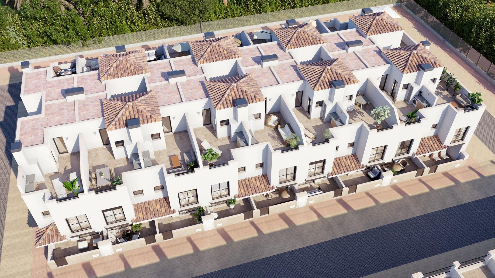 Duplex in Torre-Pacheco, Murcia, Spanien 3 Schlafzimmer, 82 m2 Nr. 180212