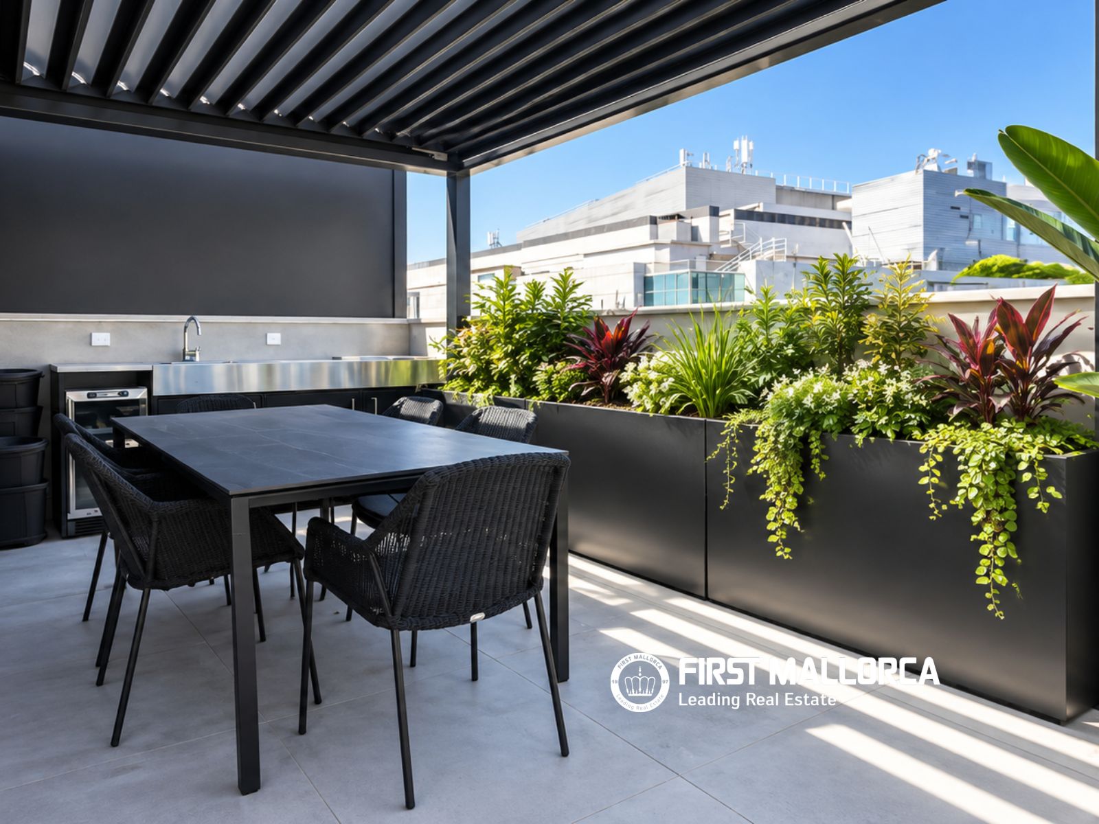 Penthouse in Palma de Majorca, Mallorca, Spain 2 bedrooms, 166 sq.m. No. 196750