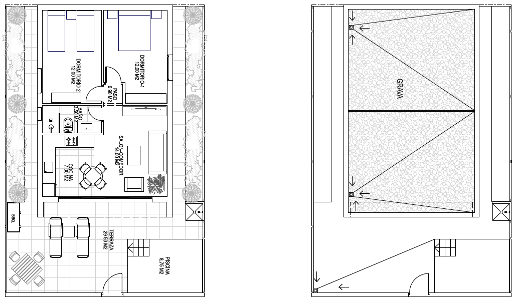 Wohnung in Almeria, Spanien 2 Schlafzimmer, 56 m2 Nr. 196765