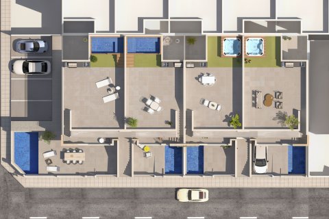 Bungalow w San Pedro del Pinatar, Murcia, Hiszpania 2 sypialnie, 84 mkw. nr 179664