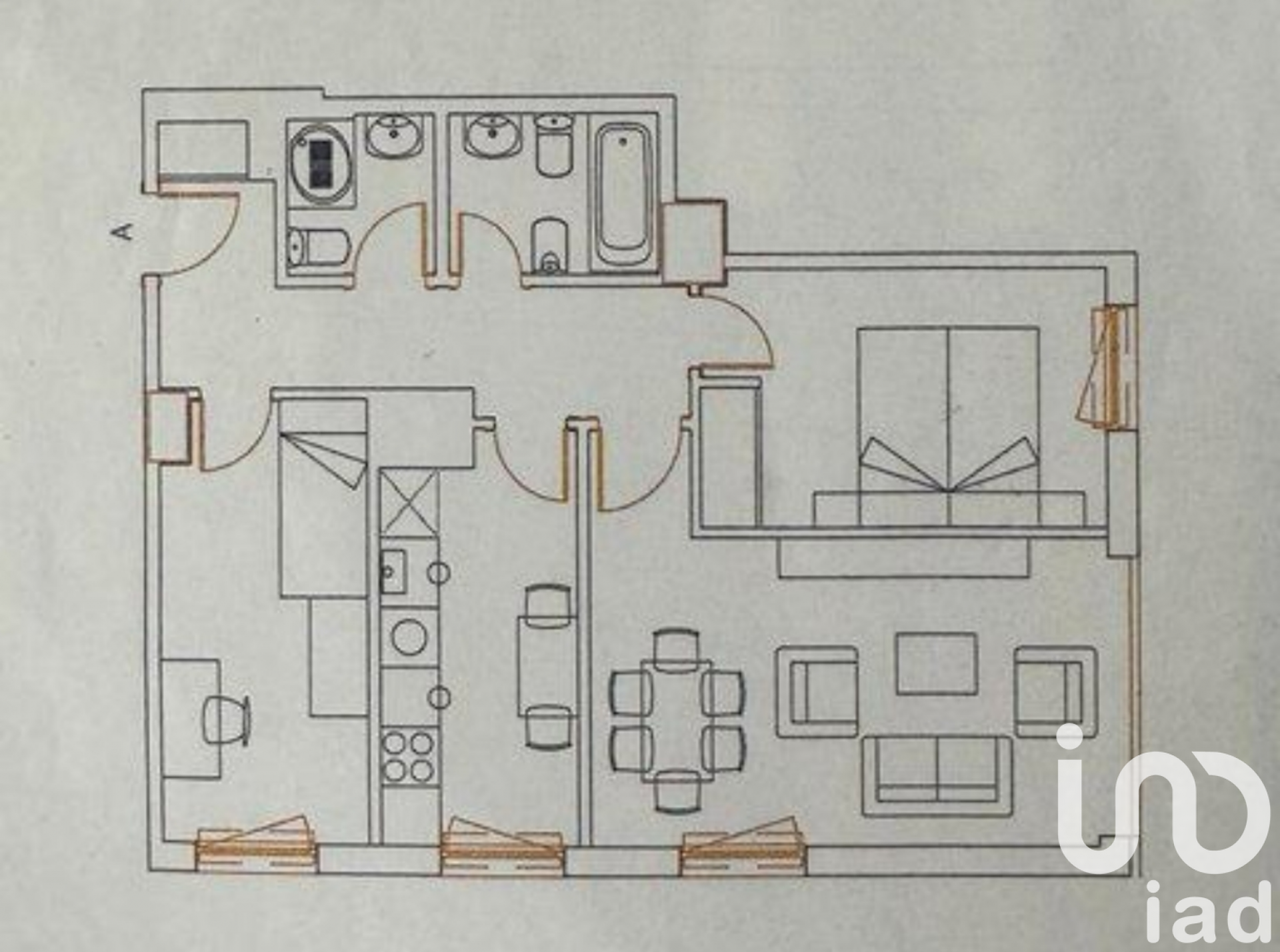 Apartment in Oviedo, Asturias, Spain 2 bedrooms, 69 sq.m. No. 173309