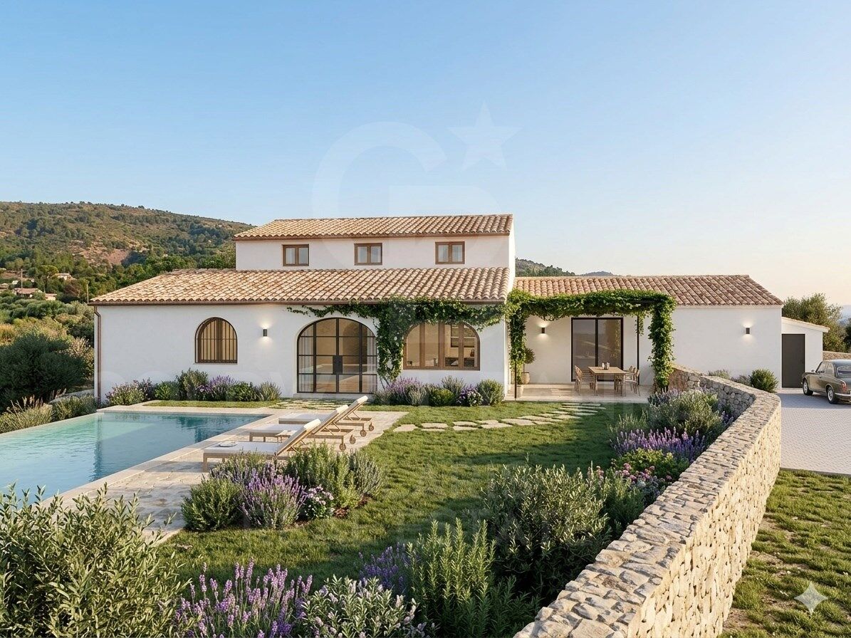 Hus i Benissa, Alicante, Spanien 4 sovrum, 500 kvm. Nr. 178583
