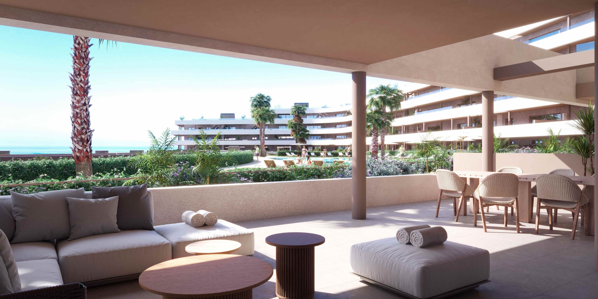 Appartamento a Manilva, Malaga, Spagna 2 camere da letto, 104 mq. N° 180012