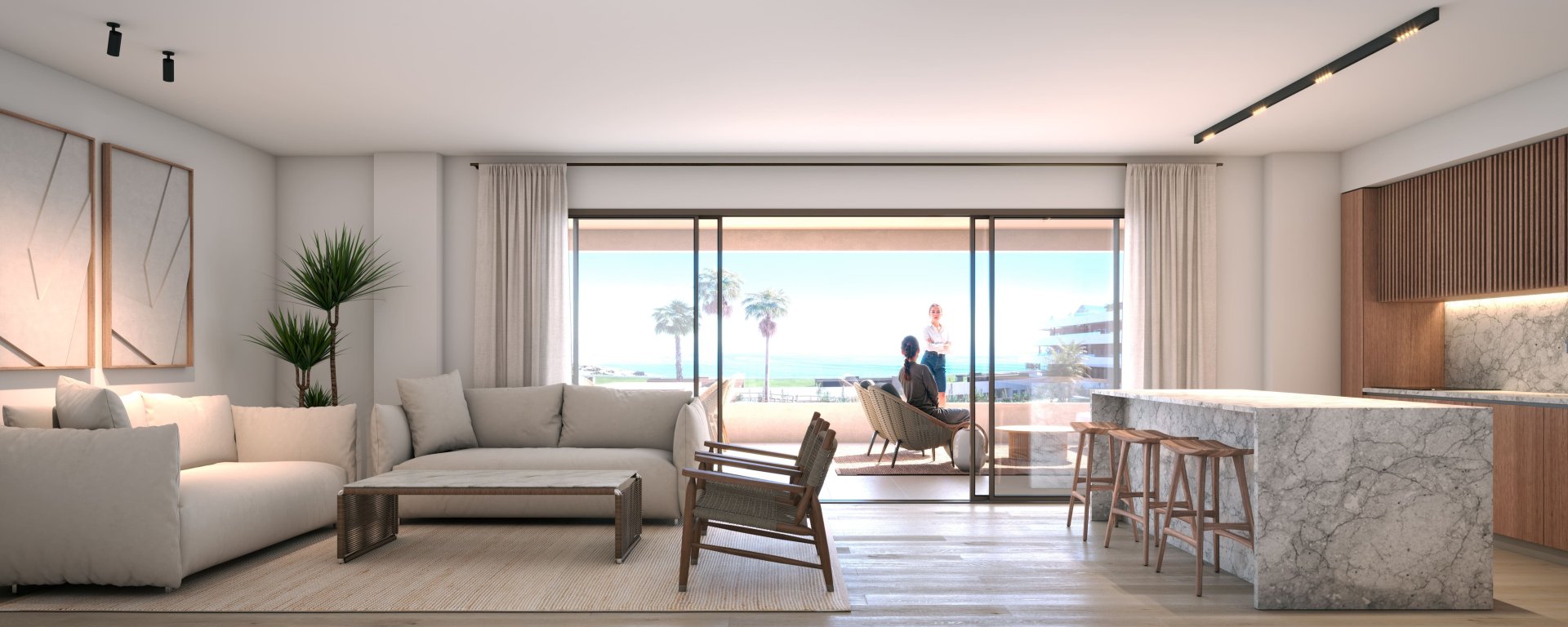 Appartamento a Manilva, Malaga, Spagna 2 camere da letto, 104 mq. N° 180012