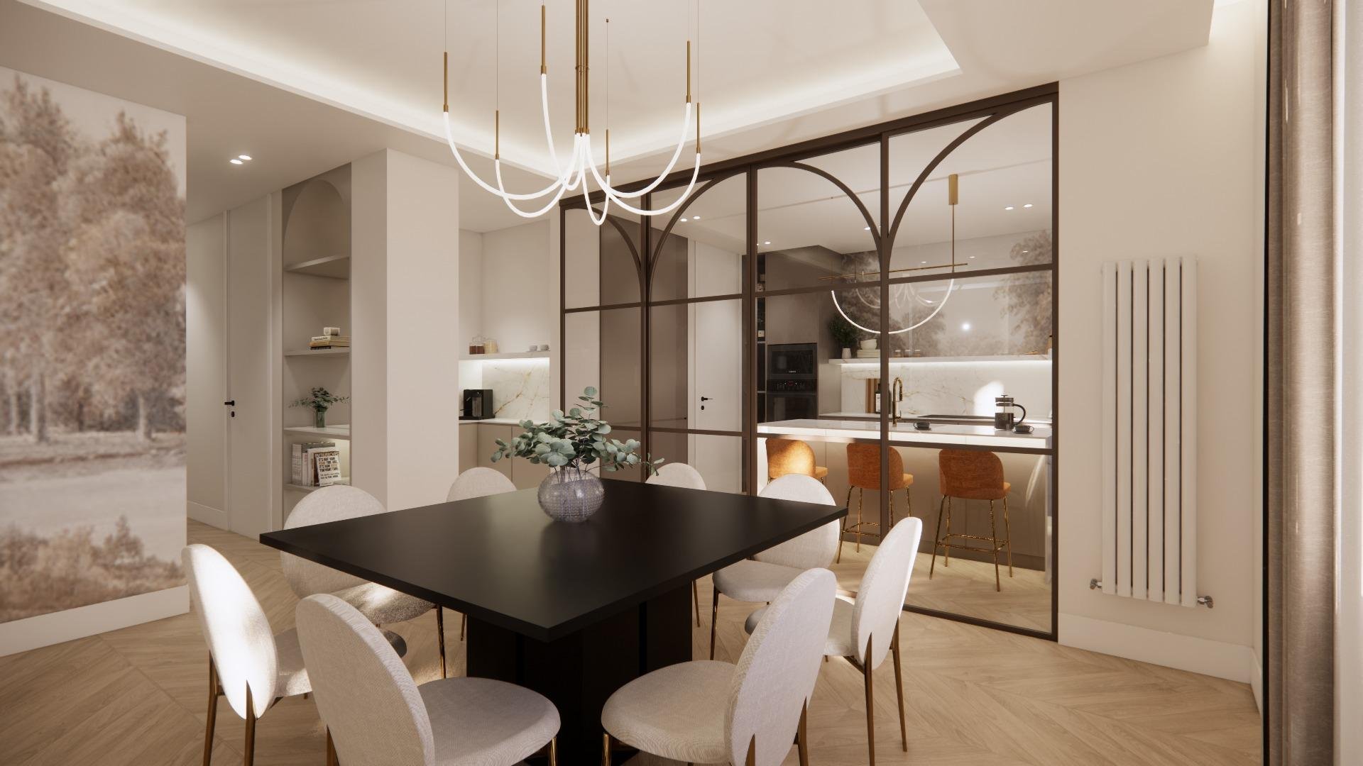 Apartment in Madrid, Spain 3 bedrooms, 158 sq.m. No. 165573