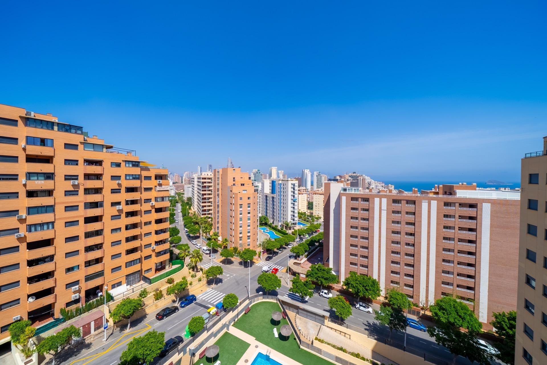 Kattohuoneisto Finestrat, Alicante, Espanja 2 makuuhuonetta, 114 m2 No. 165577