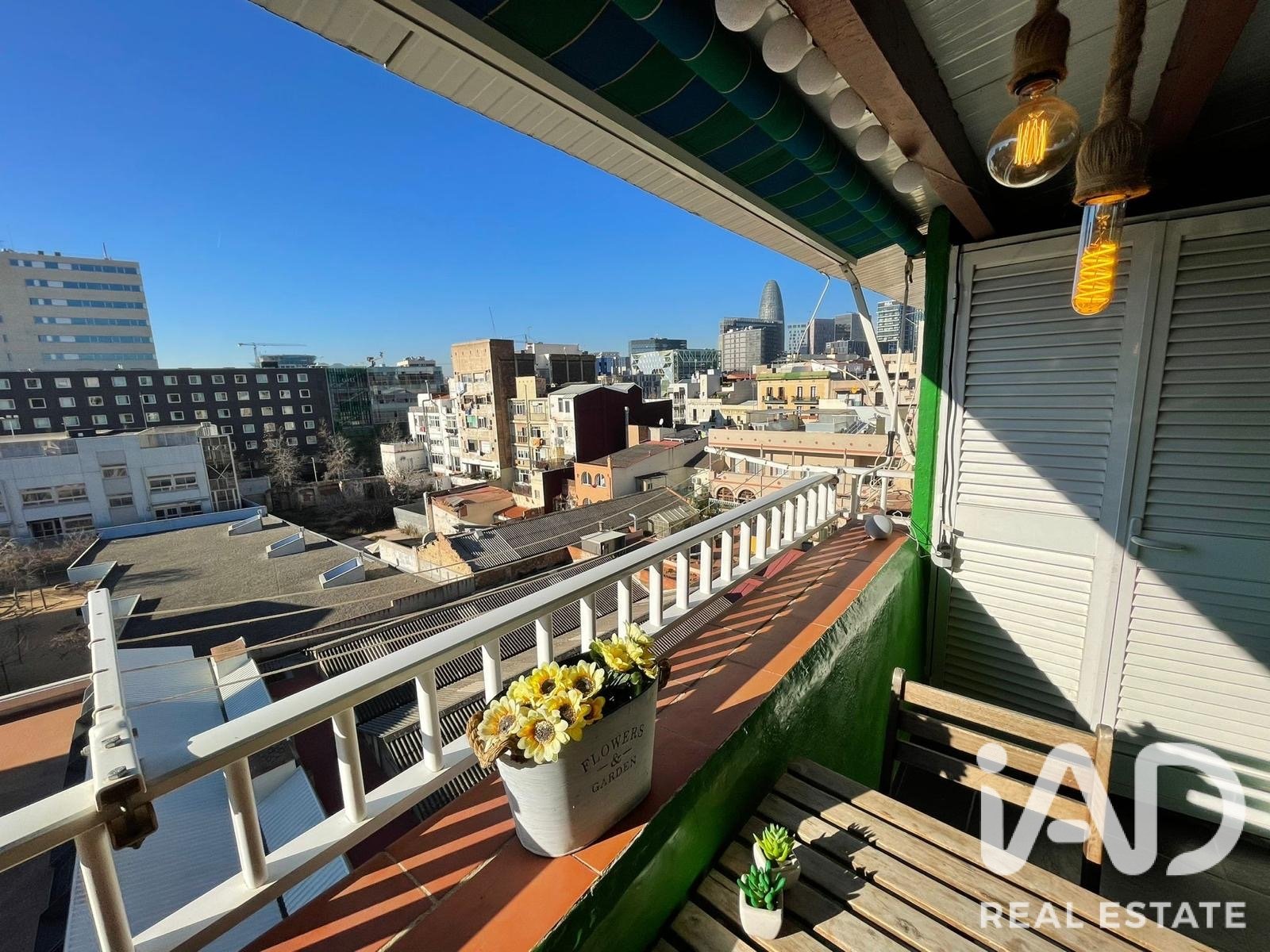Penthouse w Barcelona, Hiszpania 1 sypialnia, 41 mkw. nr 194340