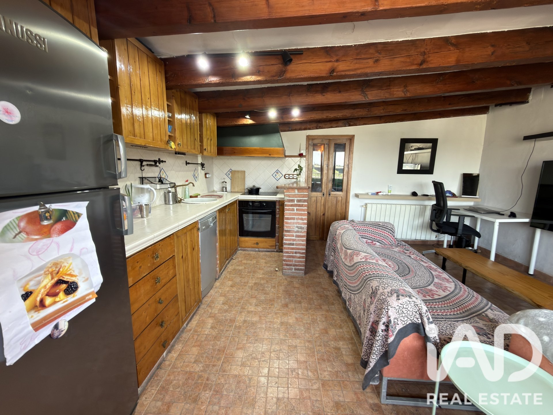 Penthouse w Barcelona, Hiszpania 1 sypialnia, 41 mkw. nr 194340