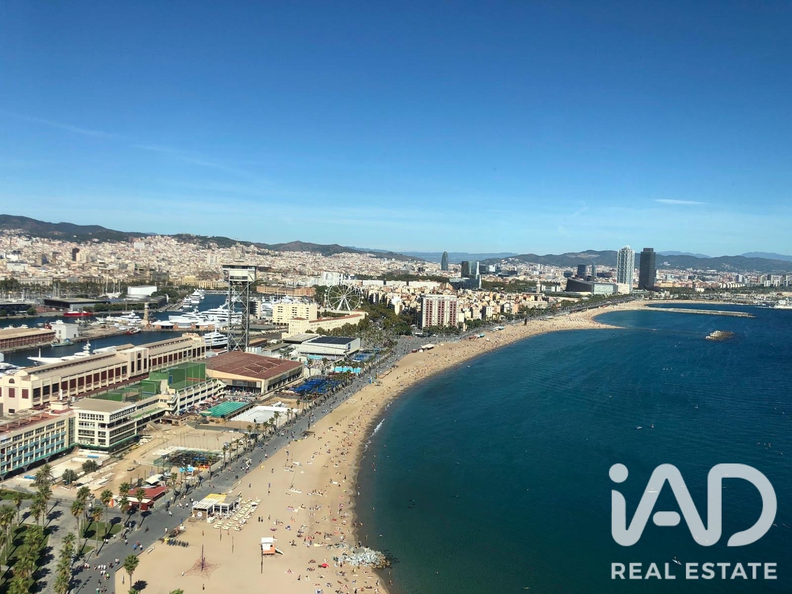 Penthouse w Barcelona, Hiszpania 1 sypialnia, 41 mkw. nr 194340