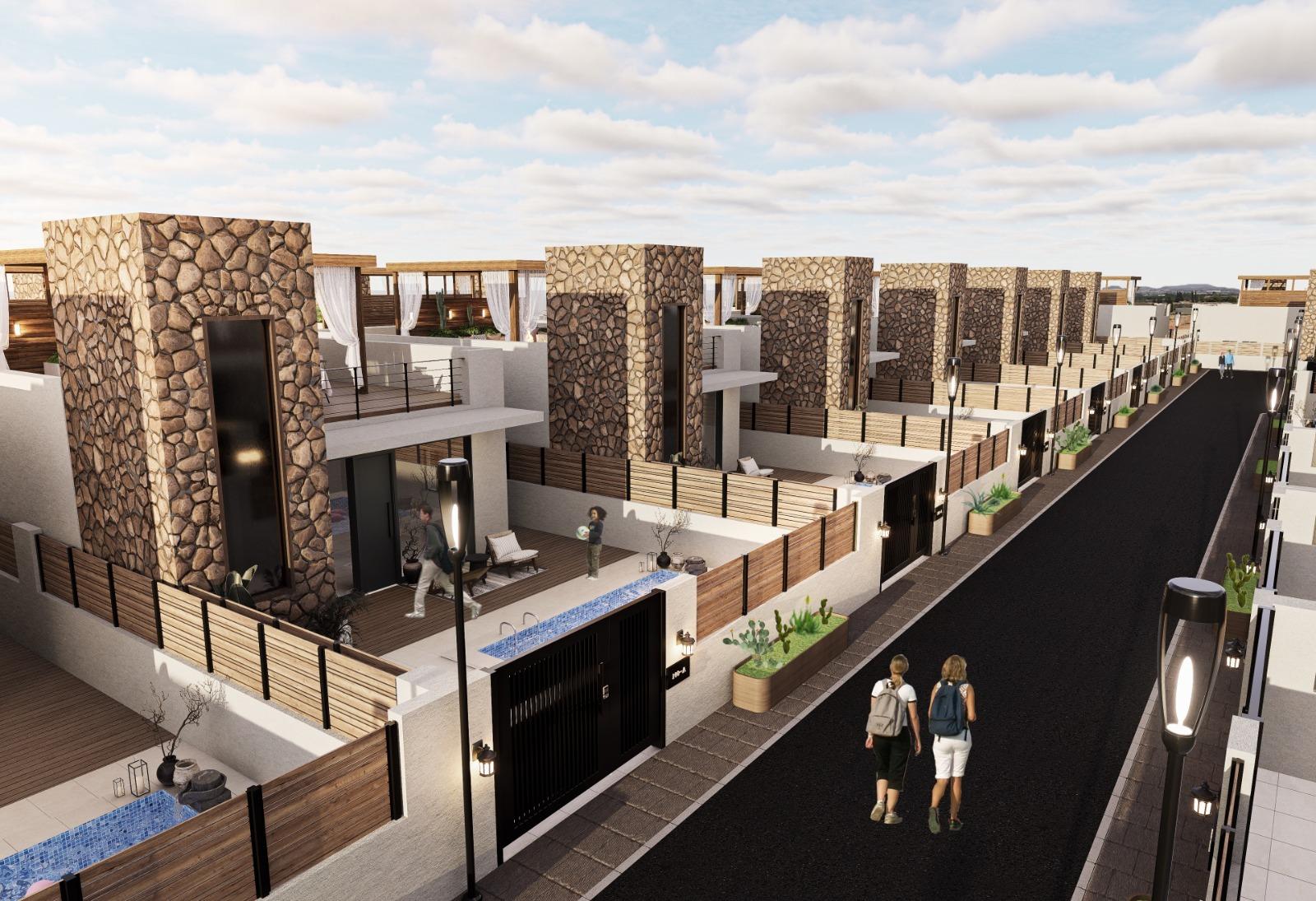 Villa i Fuente Alamo de Murcia, Murcia, Spanien 3 sovrum, 95 kvm. Nr. 168772