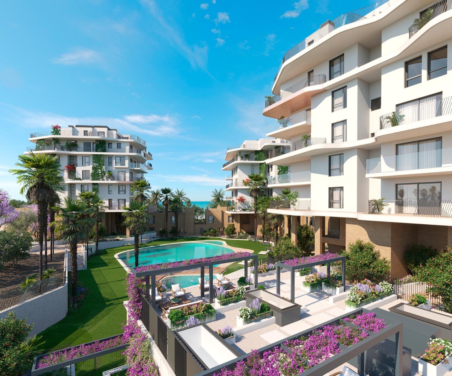 Penthouse in Villajoyosa, Alicante, Spain 3 bedrooms, 118 sq.m. No. 154710