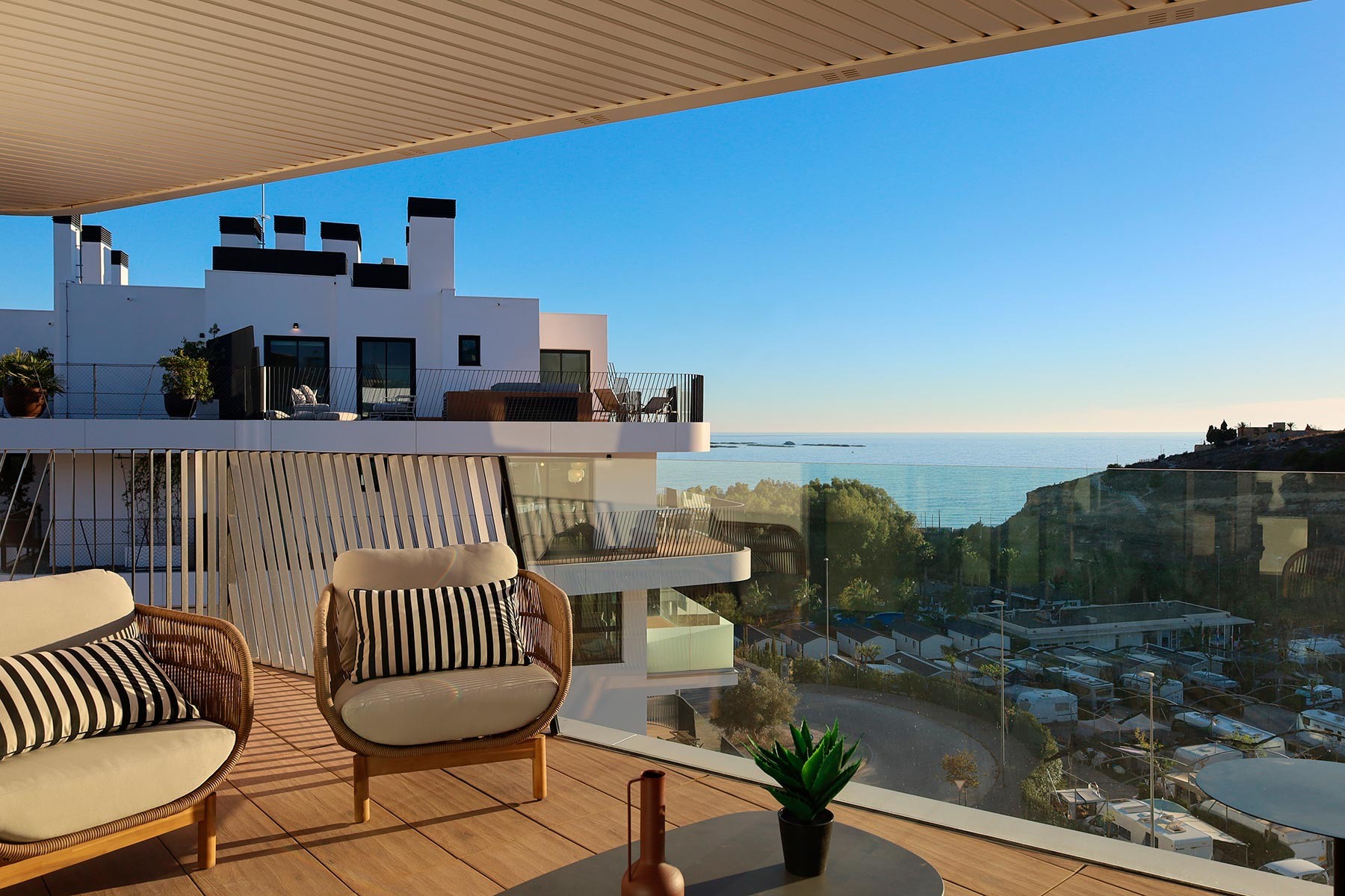 Penthouse in Villajoyosa, Alicante, Spain 3 bedrooms, 118 sq.m. No. 154710