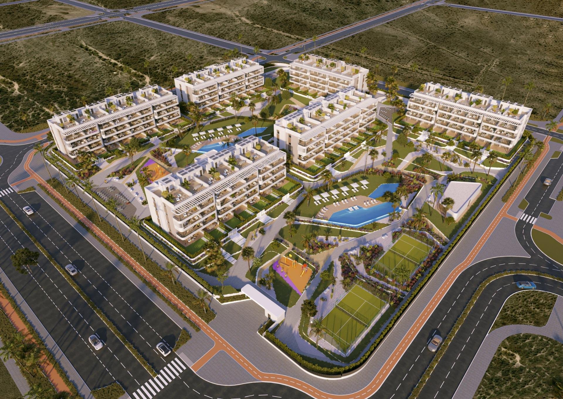 Квартира в Торревьеха, Аликанте, Испания 3 спальни, 84м2 №187123