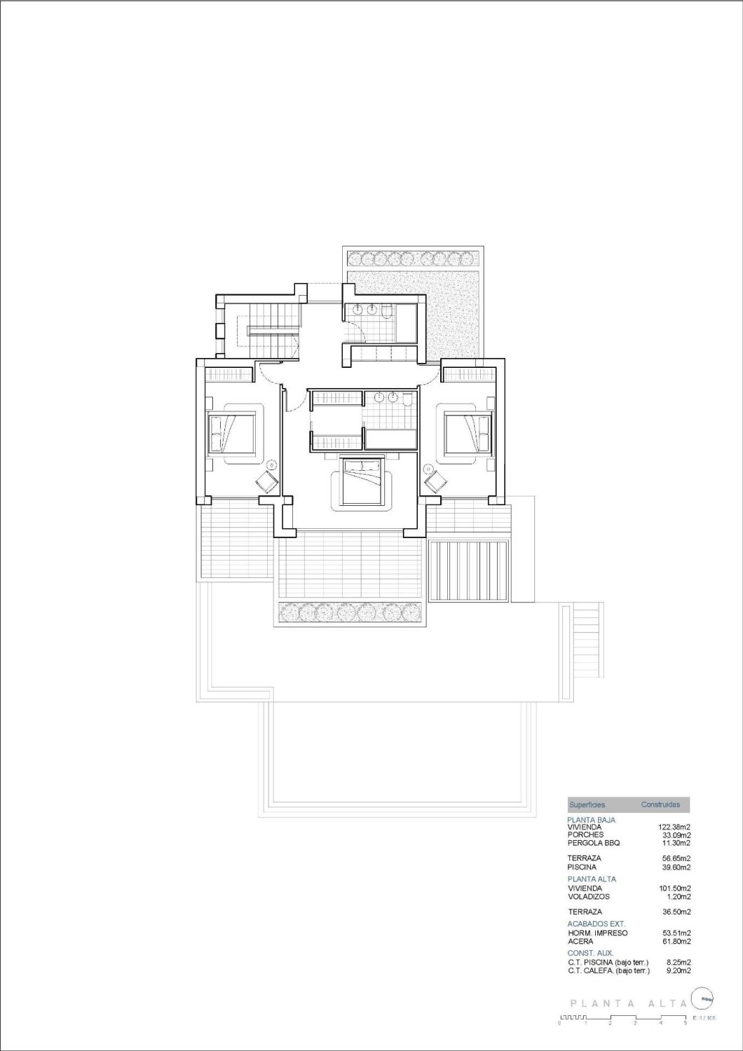 Villa a Benissa, Alicante, Spagna 4 camere da letto, 269 mq. N° 137115