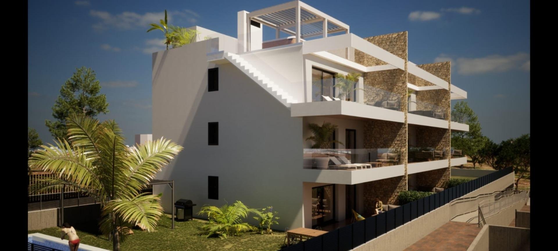 Appartamento a Finestrat, Alicante, Spagna 2 camere da letto, 73 mq. N° 189006