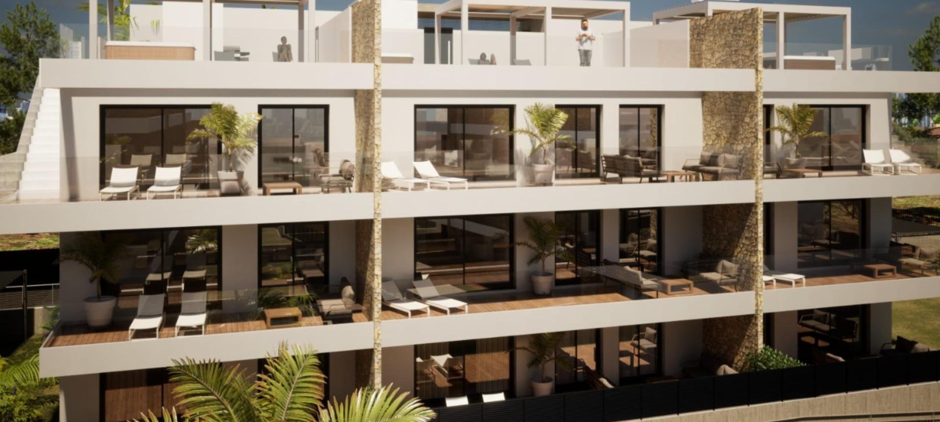 Appartamento a Finestrat, Alicante, Spagna 2 camere da letto, 73 mq. N° 189006