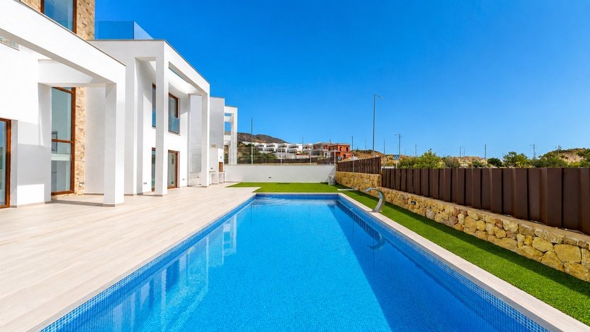 Huvila Finestrat, Alicante, Espanja 5 makuuhuonetta, 320 m2 No. 189007
