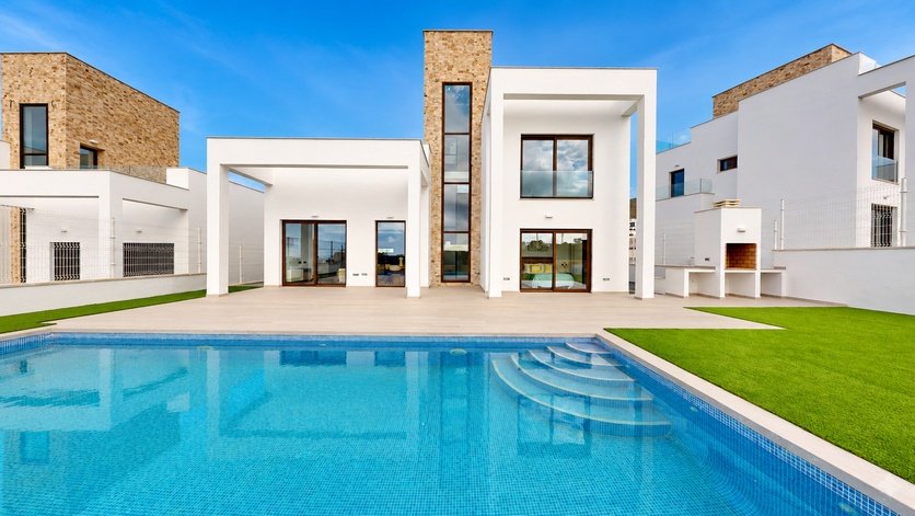 Huvila Finestrat, Alicante, Espanja 5 makuuhuonetta, 320 m2 No. 189007