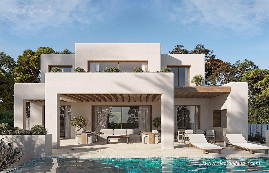 Villa a Benissa, Alicante, Spagna 4 camere da letto, 269 mq. N° 173466