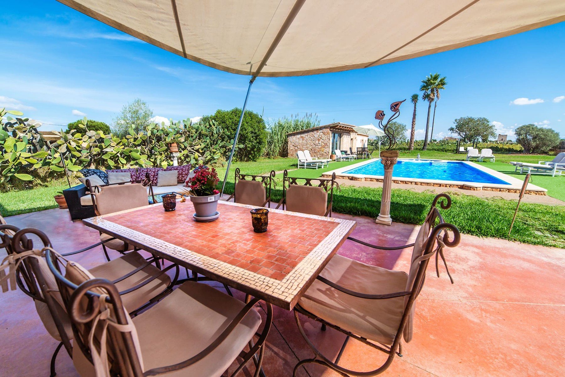 Villa à Sa Rapita, Mallorca, Espagne 2 chambres, 170 m2 No. 181143