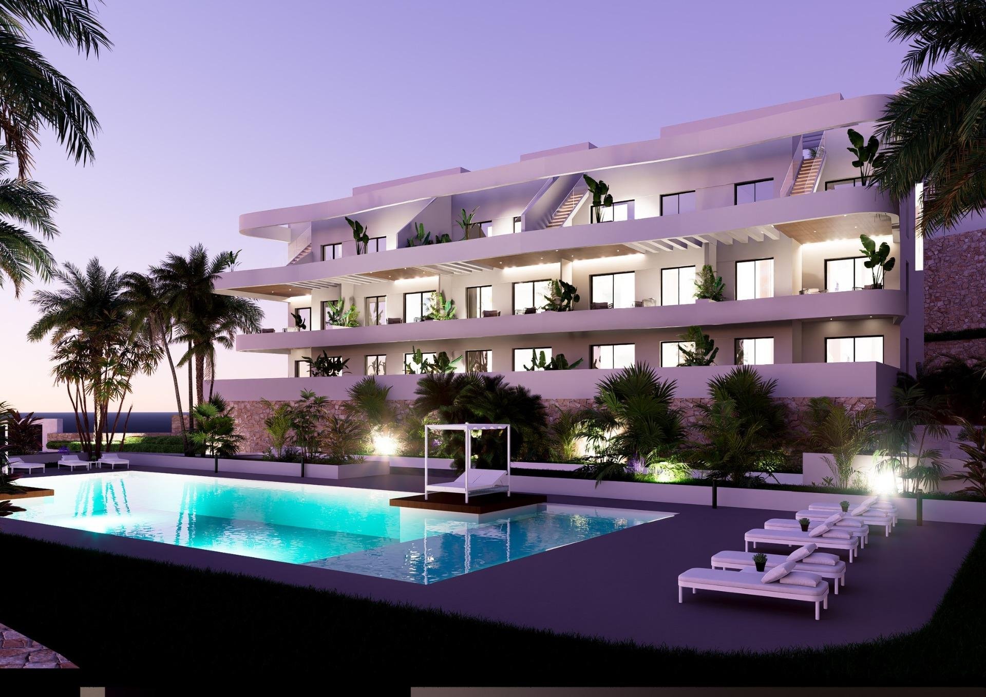 Dzīvoklis Benidorm, Alicante, Spānijā 2 istabas, 68 m2 Nr. 134846