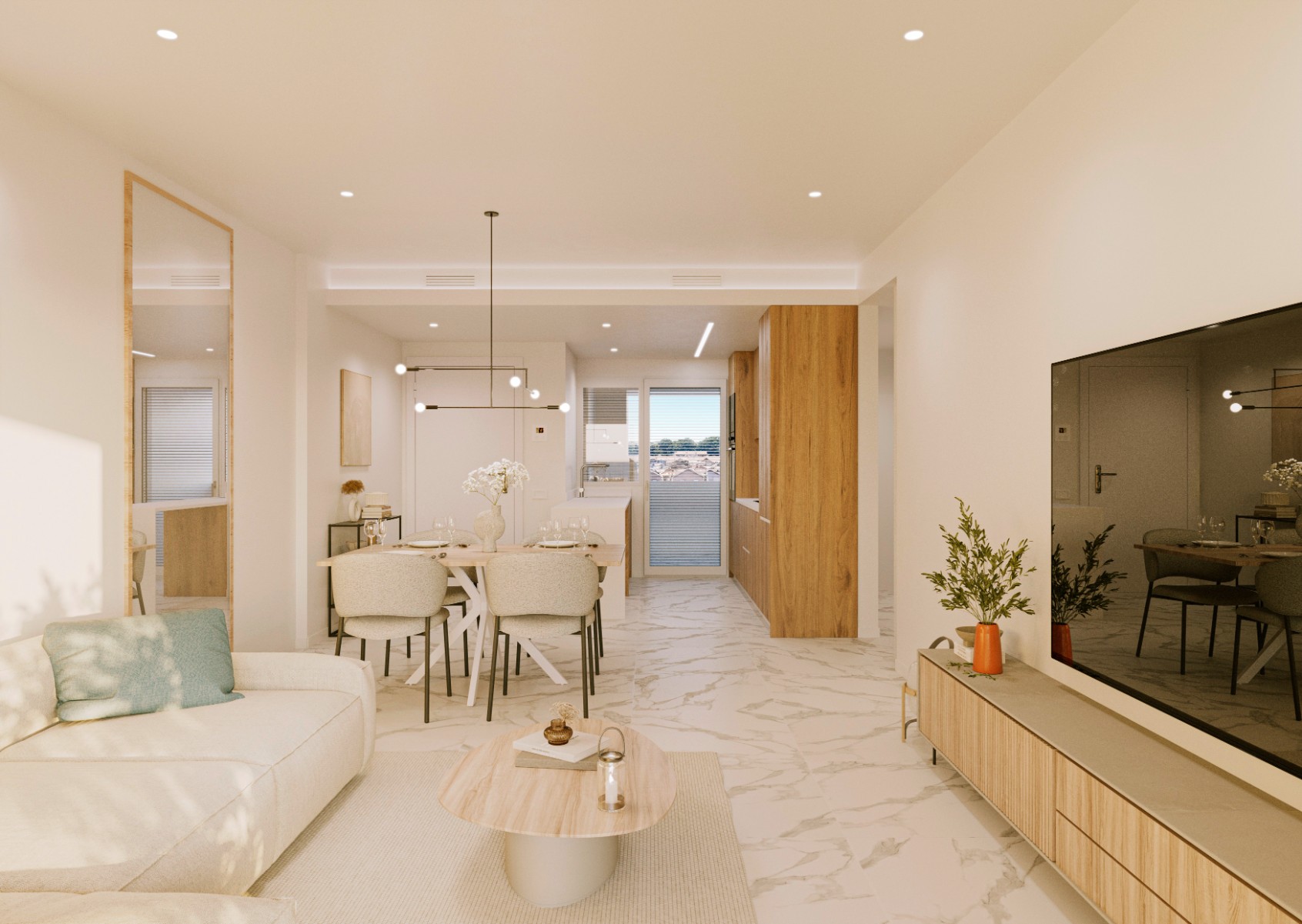 Dzīvoklis Punta Prima, Alicante, Spānijā 3 istabas, 109 m2 Nr. 154520