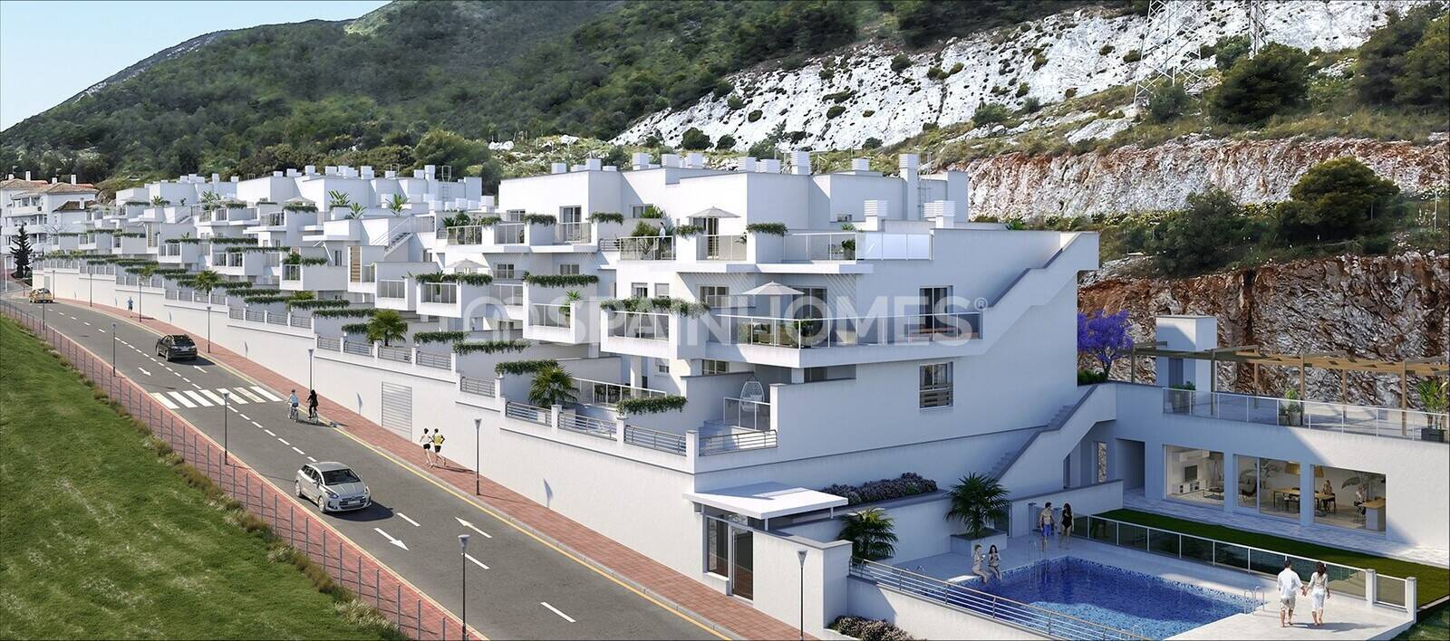 Penthauss Benalmadena, Malaga, Spānijā 2 istabas, 77 m2 Nr. 143605