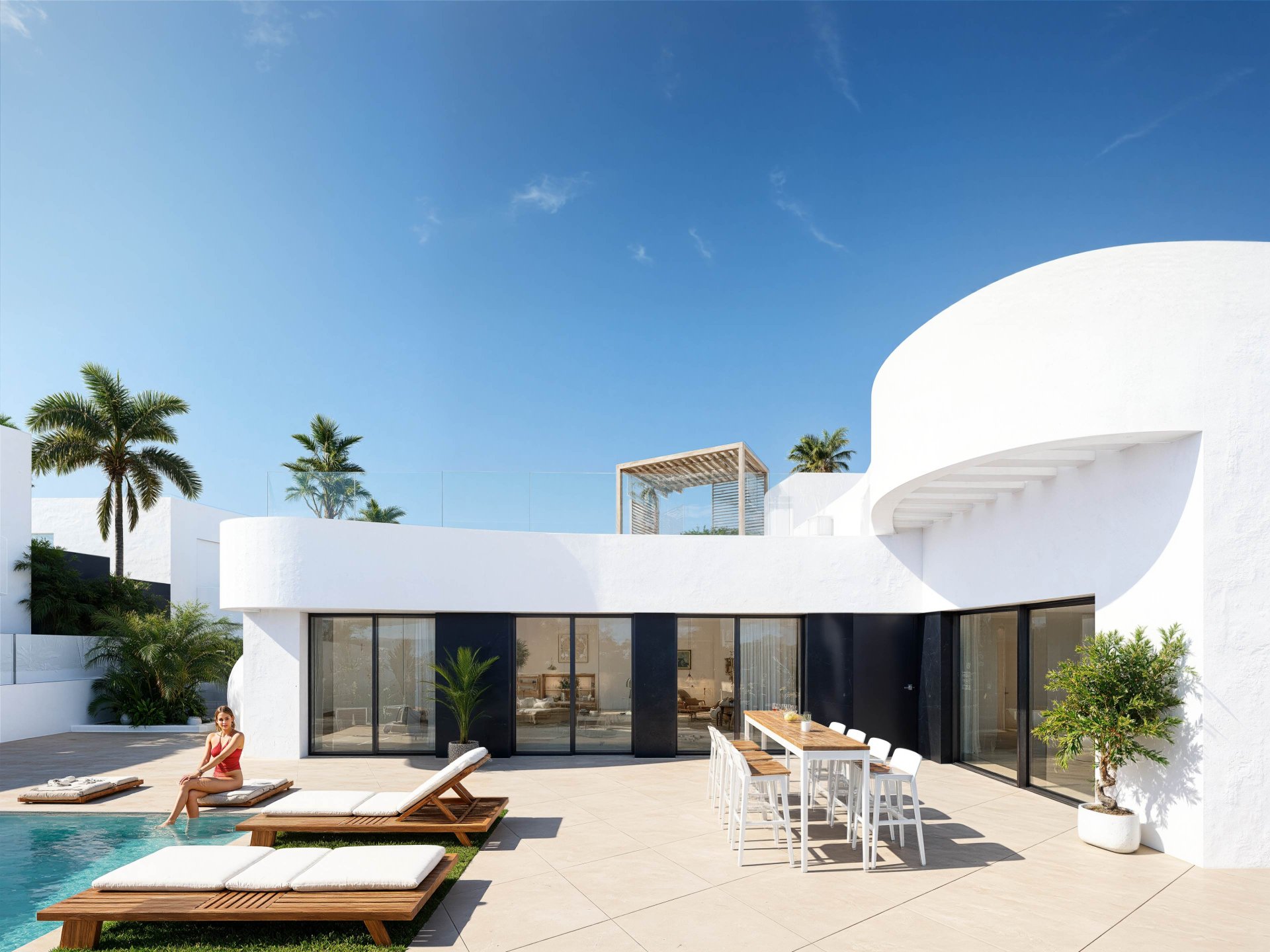 Villa en Algorfa, Alicante, España 3 dormitorios, 135 m2 No. 151992