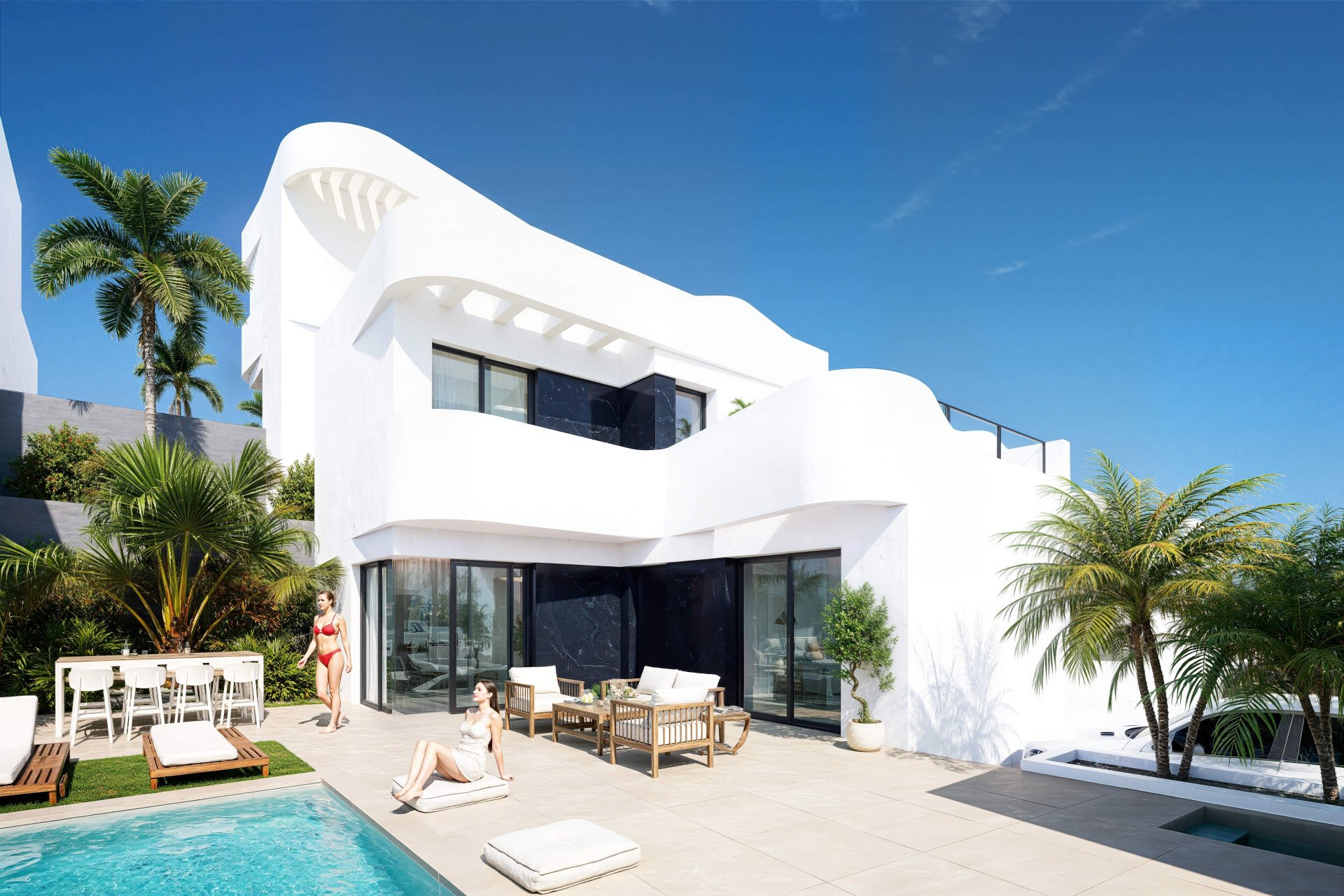 Villa en Algorfa, Alicante, España 3 dormitorios, 135 m2 No. 151992