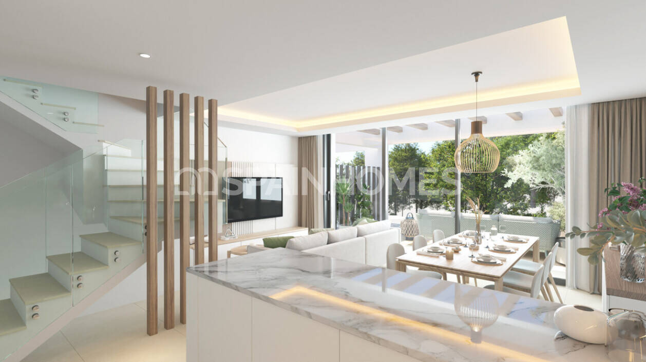 Villa à Mijas, Malaga, Espagne 3 chambres, 107 m2 No. 140541