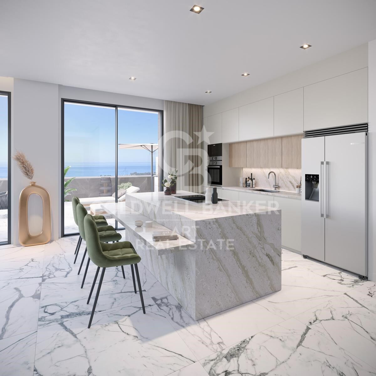 Appartamento a Estepona, Malaga, Spagna 4 camere da letto, 298 mq. N° 159219