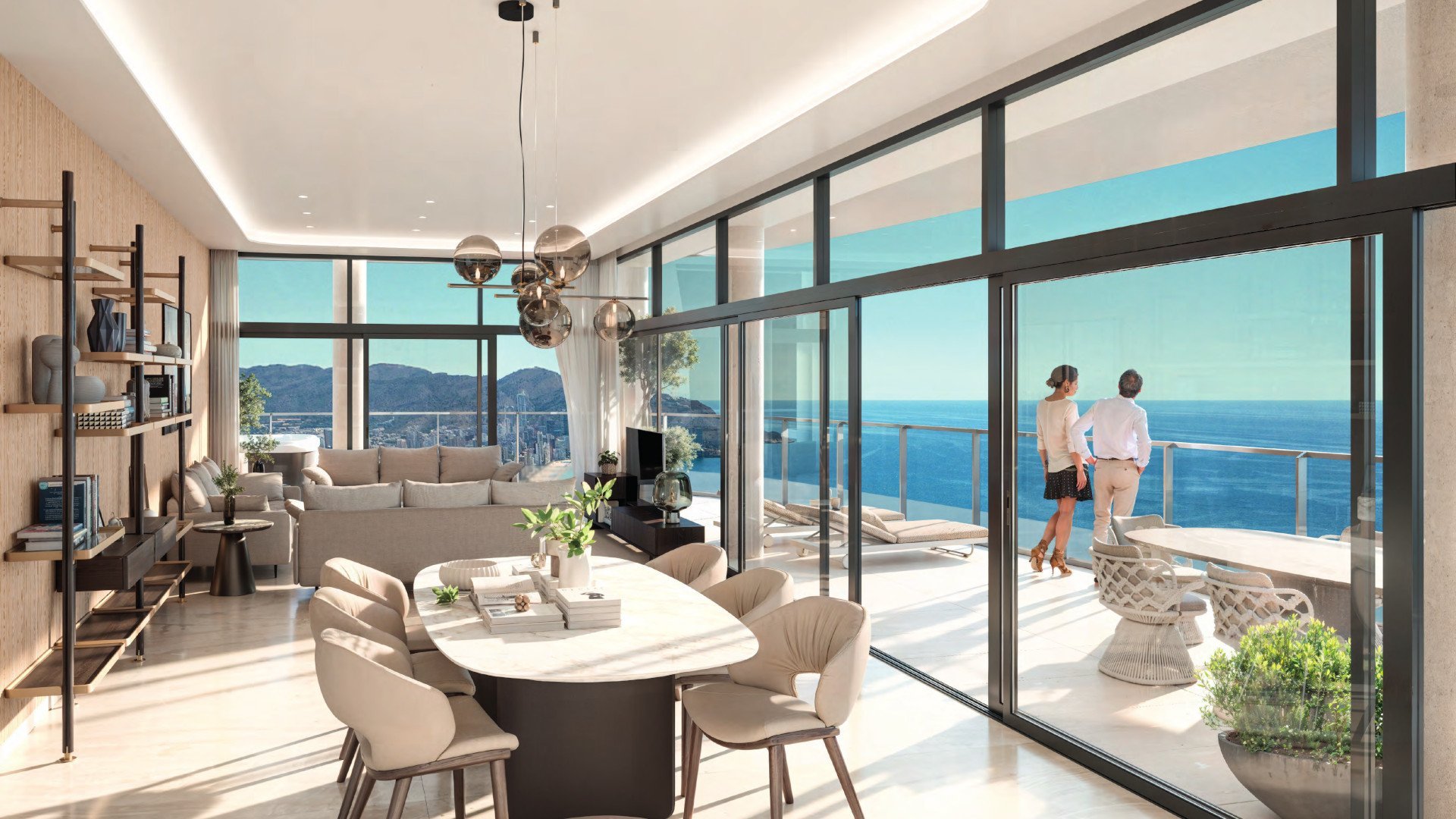 Apartamento en TM Tower, Benidorm, Alicante, España 4 dormitorios, 246 m2 No. 146950