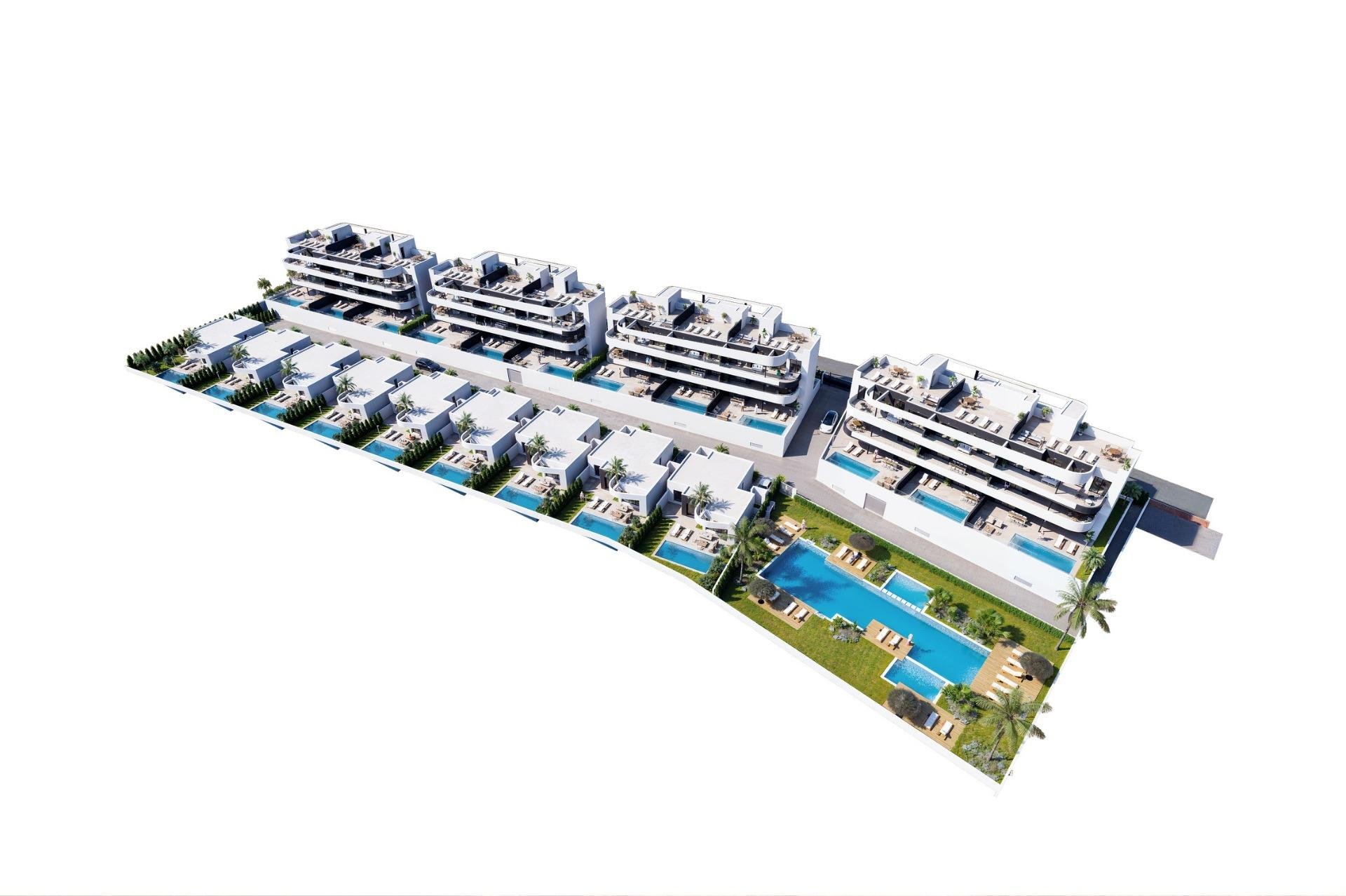 Wohnung in Los Alcazares, Murcia, Spanien 2 Schlafzimmer, 86 m2 Nr. 179842