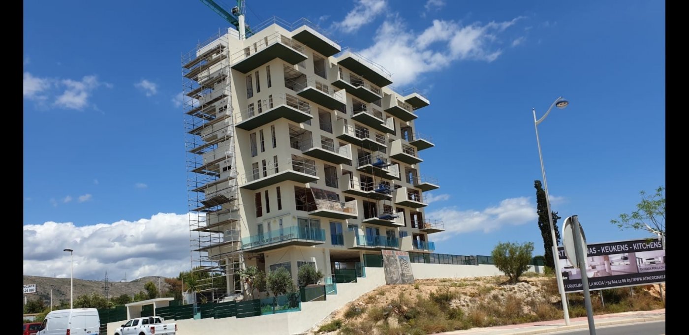 Lägenhet i Cala De Finestrat, Alicante, Spanien 1 sovrum, 76 kvm. Nr. 76086