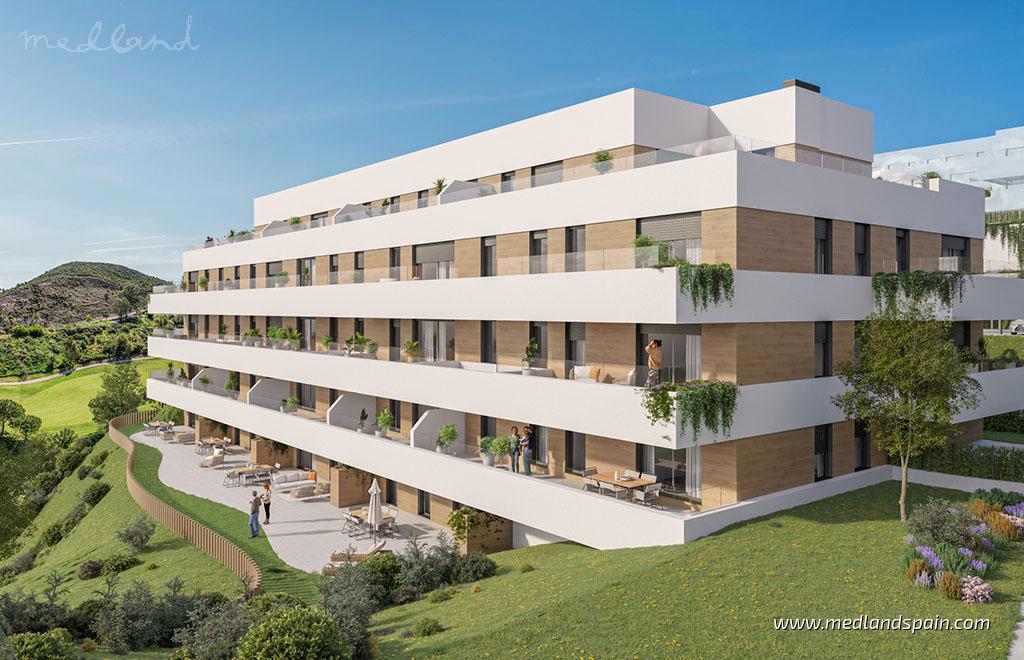 Apartament w Mijas Costa, Malaga, Hiszpania 3 sypialnie, 111 mkw. nr 105223