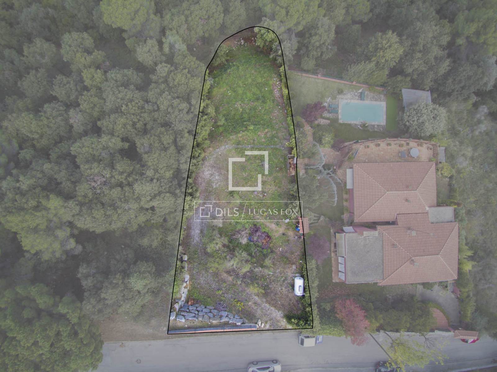 Land in Alella, Barcelona, Spanien Nr. 192561