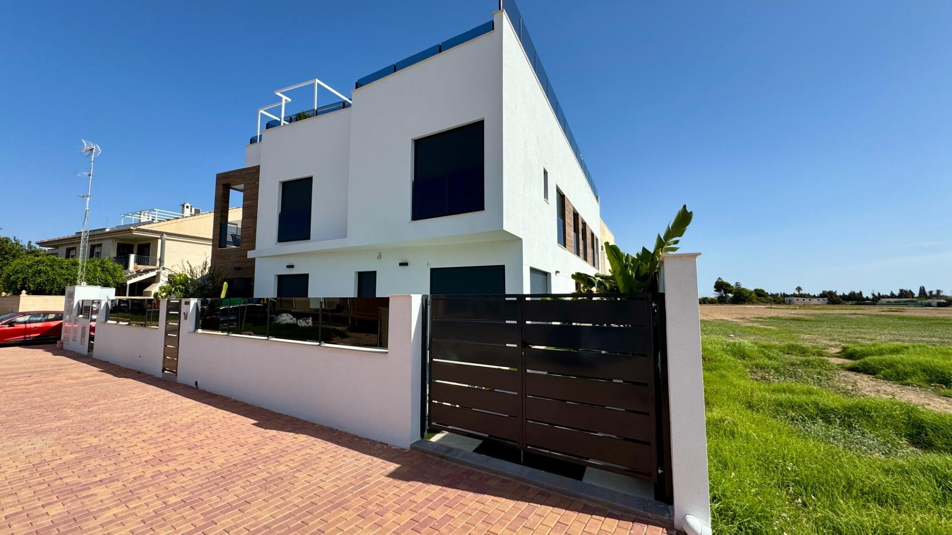 Bungalow i San Pedro del Pinatar, Murcia, Spanien 2 sovrum, 79 kvm. Nr. 156078