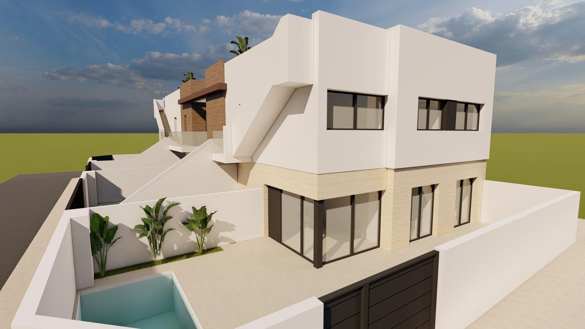 Bungalowi San Pedro del Pinatar, Murcia, Espanja 2 makuuhuonetta, 75 m2 No. 169939