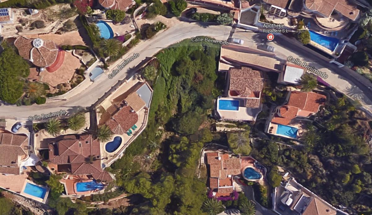 Land in Moraira, Alicante, Spanien Nr. 78895