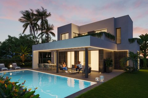 Villa in Benidorm, Alicante, Spanien 2 Schlafzimmer, 215 m2 Nr. 136201