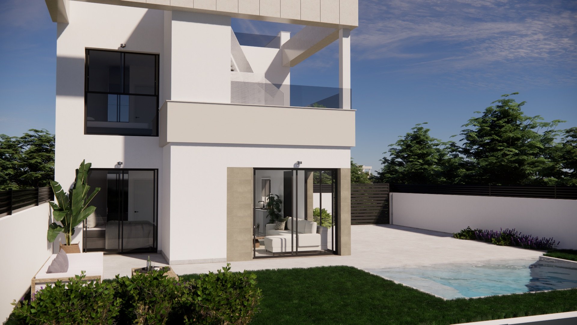 Paritalo Alicante, Espanja 3 makuuhuonetta, 95 m2 No. 136198