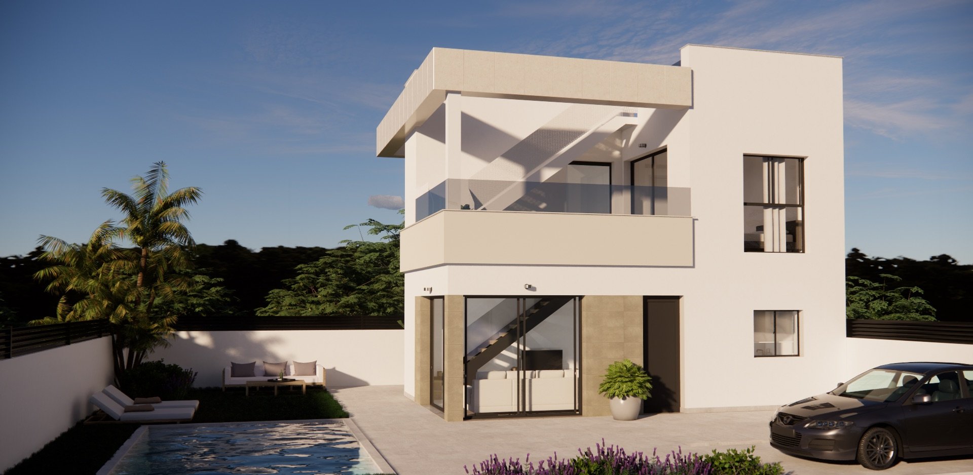 Paritalo Alicante, Espanja 3 makuuhuonetta, 95 m2 No. 136198