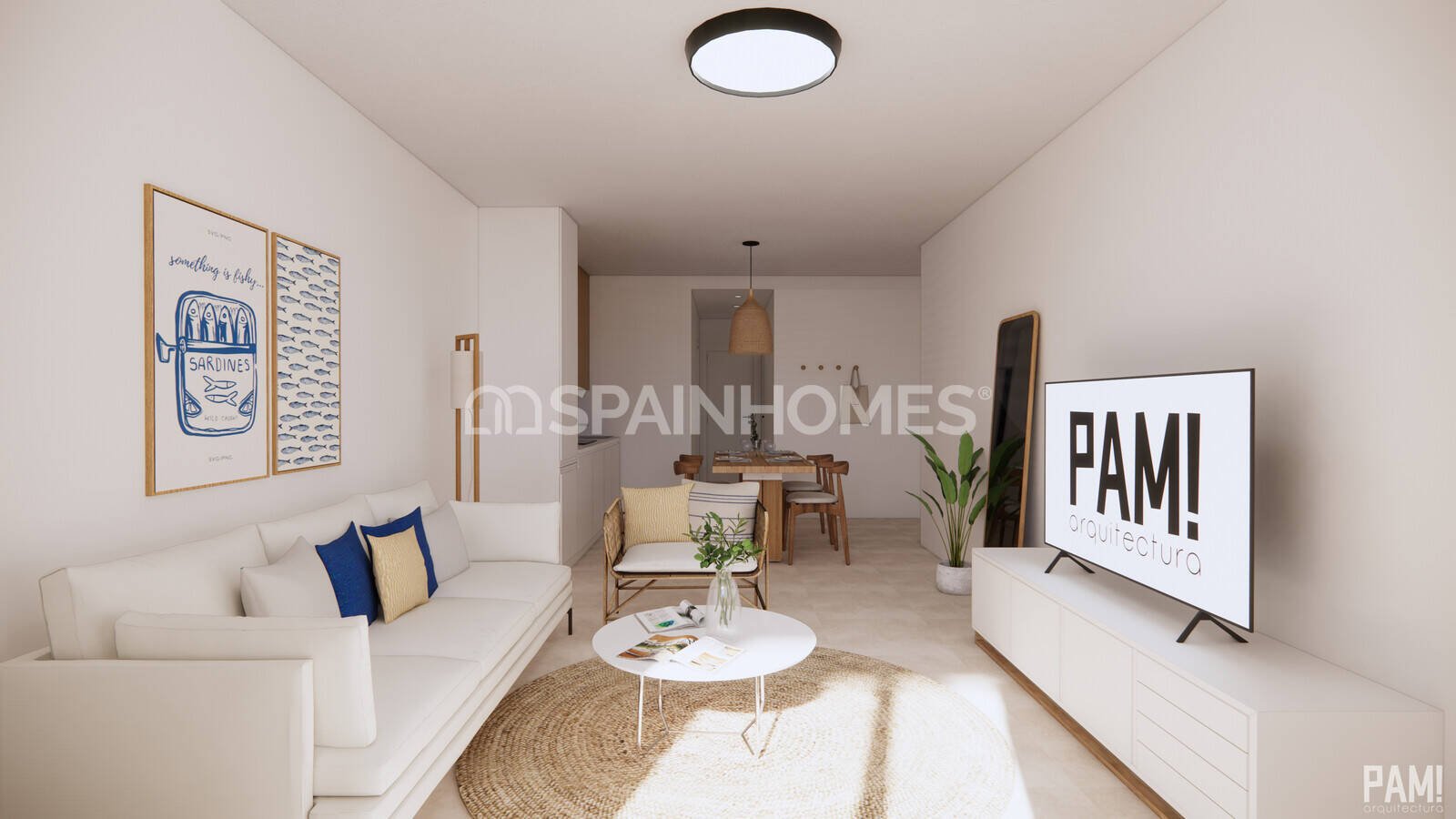 Penthäuser in Pilar de la Horadada, Alicante, Spanien 3 Schlafzimmer, 84 m2 Nr. 143874