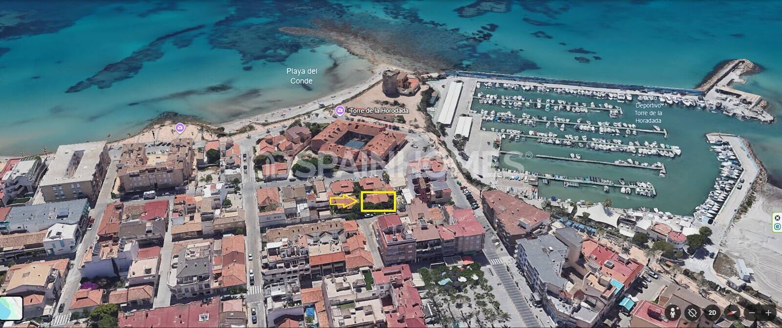 Penthäuser in Pilar de la Horadada, Alicante, Spanien 3 Schlafzimmer, 84 m2 Nr. 143874
