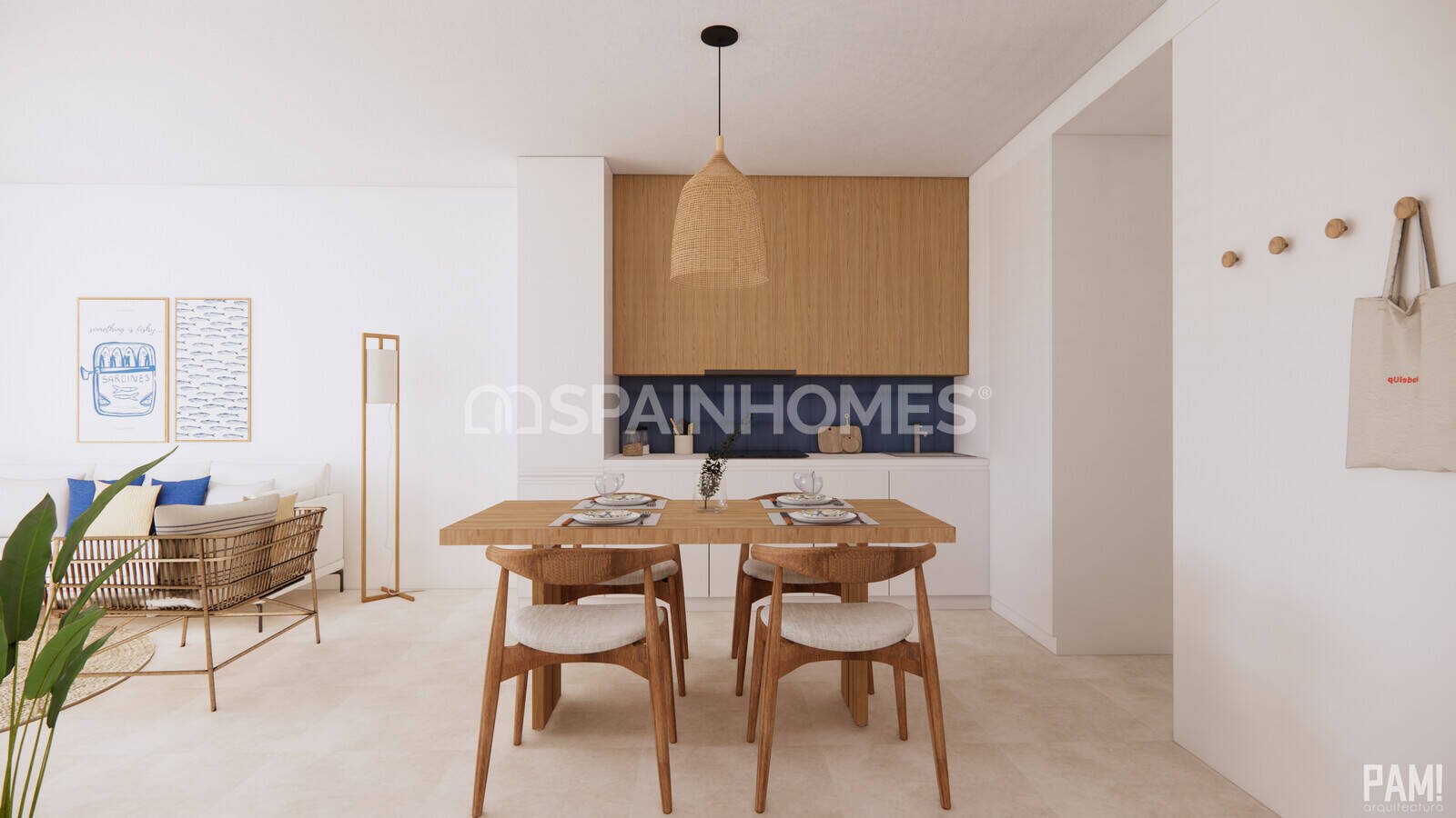 Penthäuser in Pilar de la Horadada, Alicante, Spanien 3 Schlafzimmer, 84 m2 Nr. 143874