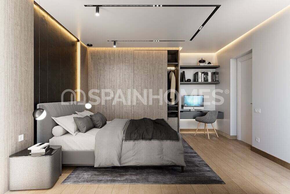 Villa i Altea, Alicante, Spanien 3 sovrum, 235 kvm. Nr. 55565