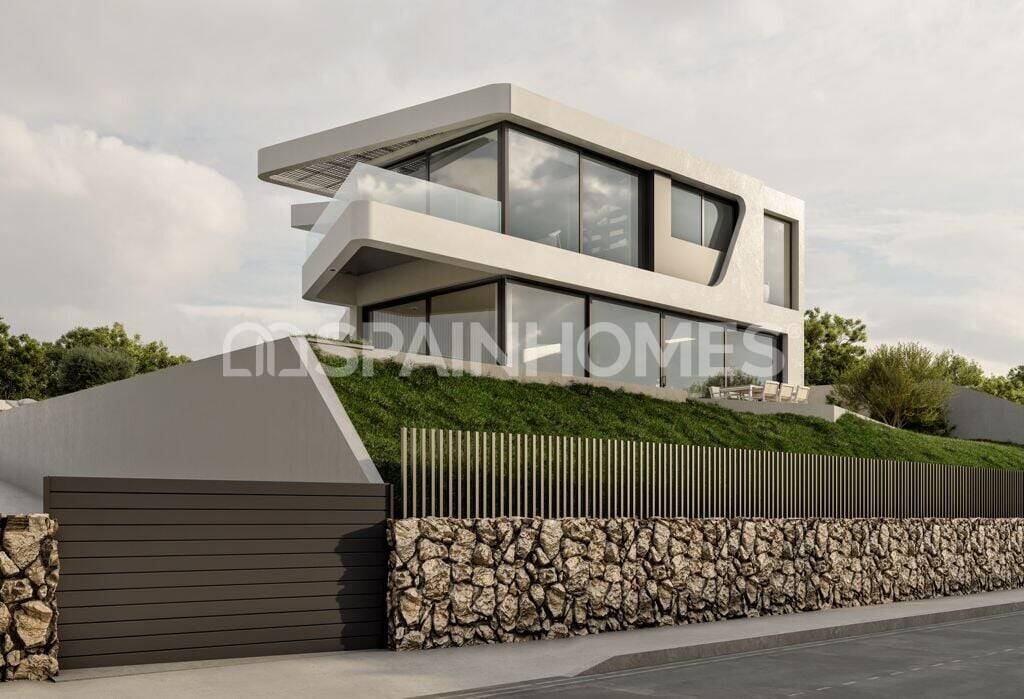 Villa i Altea, Alicante, Spanien 3 sovrum, 220 kvm. Nr. 55629