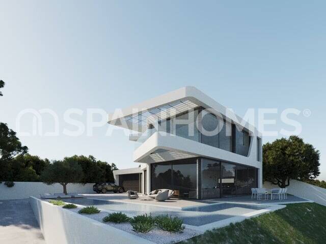 Villa i Altea, Alicante, Spanien 3 sovrum, 220 kvm. Nr. 55629