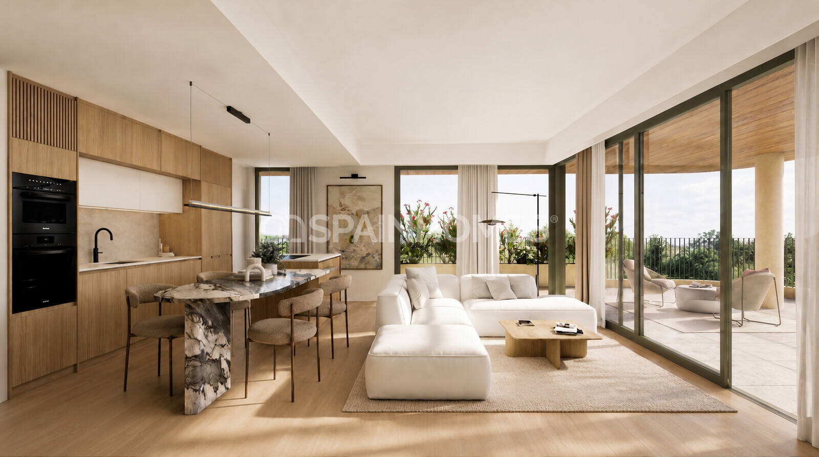 Apartment in Fuengirola, Malaga, Spain 3 bedrooms, 97 sq.m. No. 187470